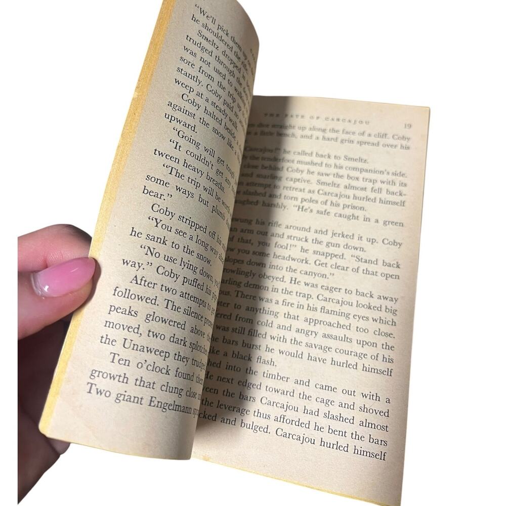 CARCAJOU - King of the North, Rutherford Montgomery, Soft Cover TAB Club Book - Picture 2 of 4